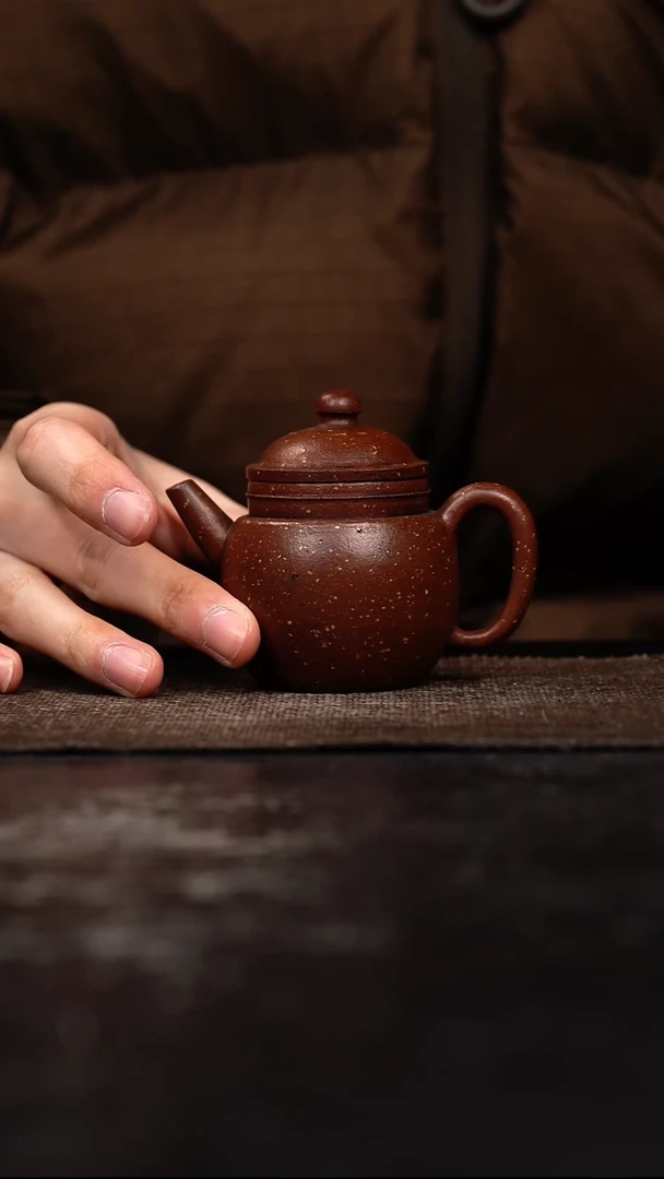 茶壶紫砂原矿手工壶80CC
