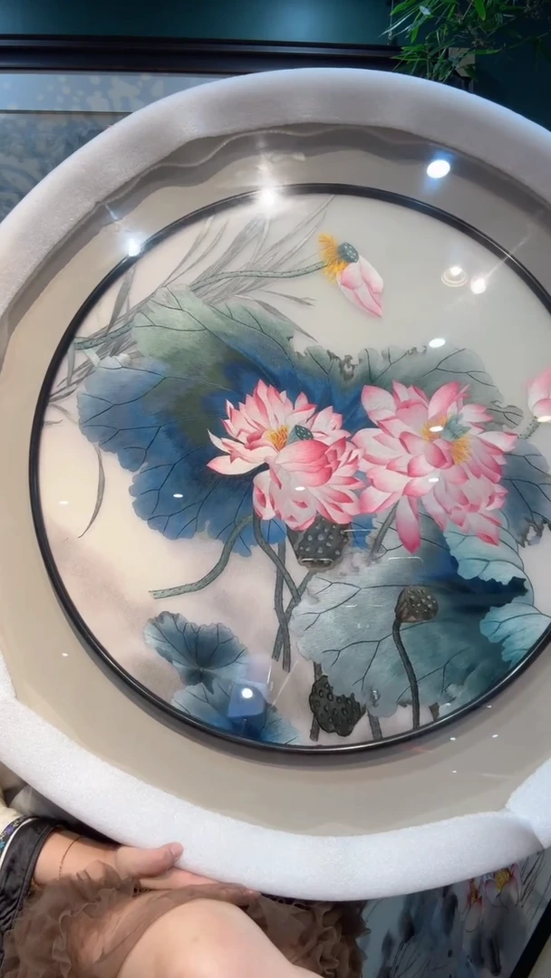 刺绣非遗苏绣手工刺绣单面绣