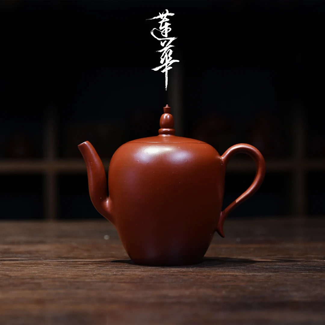 莲华·吴佩姬作品.150cc-潮州壶全手工手拉壶