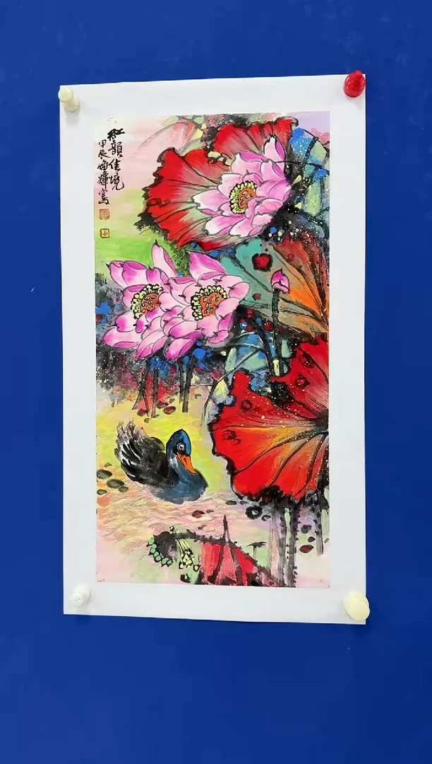 国画10李焕辉  国画   2平尺