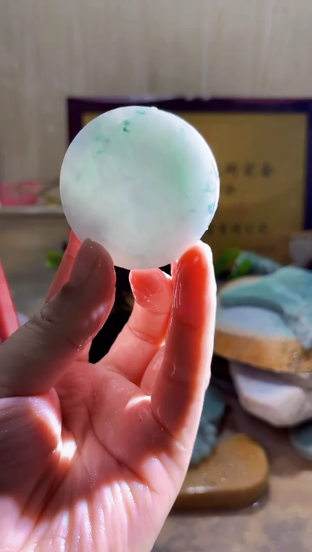 翡翠挂件未镶嵌A货常星3102