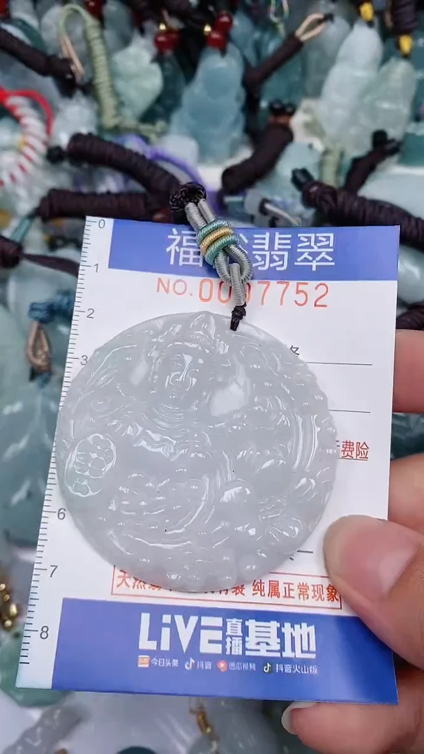 翡翠未镶嵌颈饰...0007752