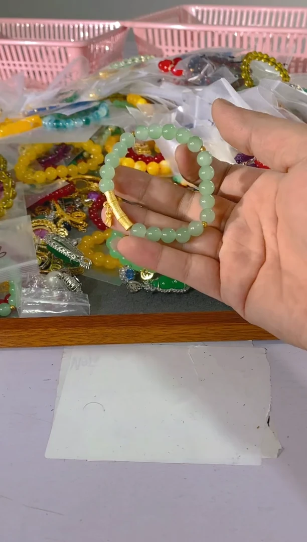 【闪购商品】水晶颈饰银S925镶嵌246红宝，蓝宝，多样性发一件赠链