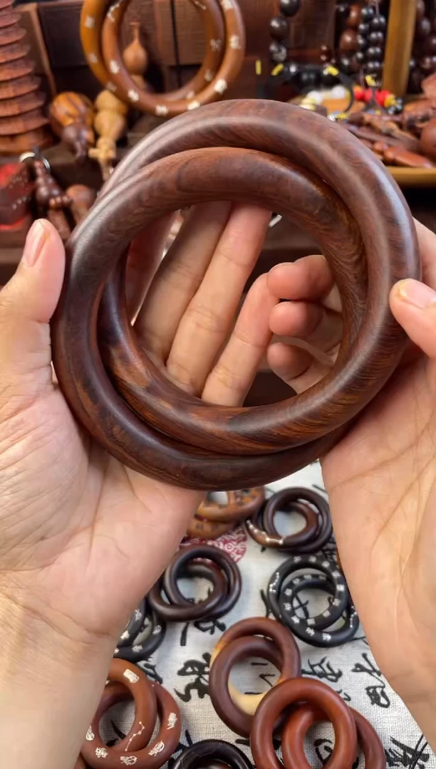 木枣木80乾坤圈刻九字十字全品随机发77