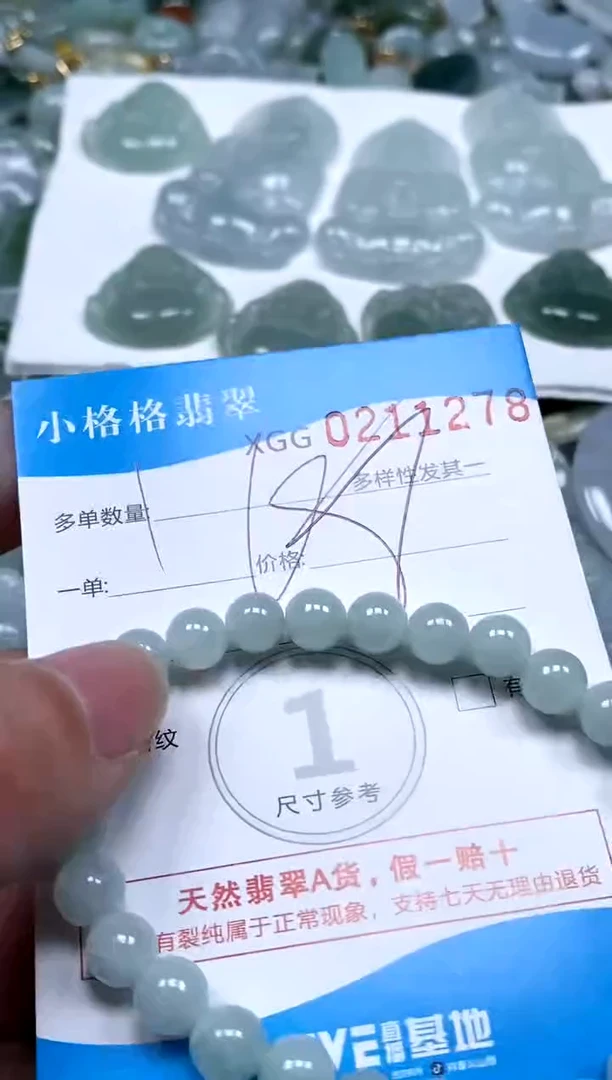 【闪购商品】翡翠颈饰未镶嵌闪购商品0211278