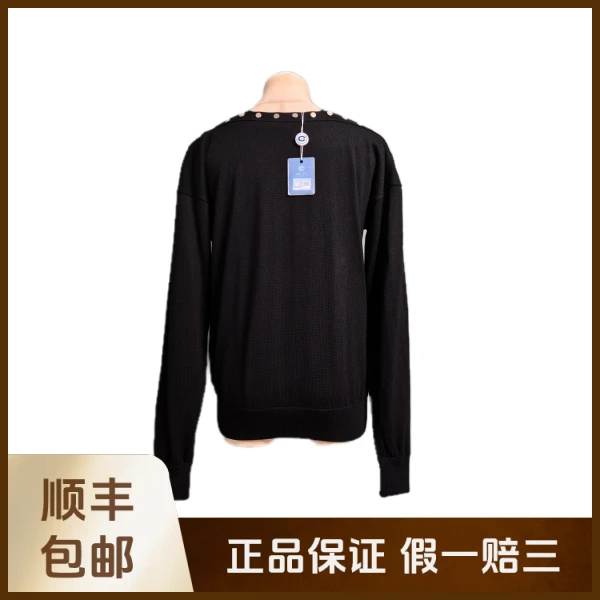 妃鱼/亚历山大王/丝缎、羊毛、亮片/毛衣/95新/沐十21