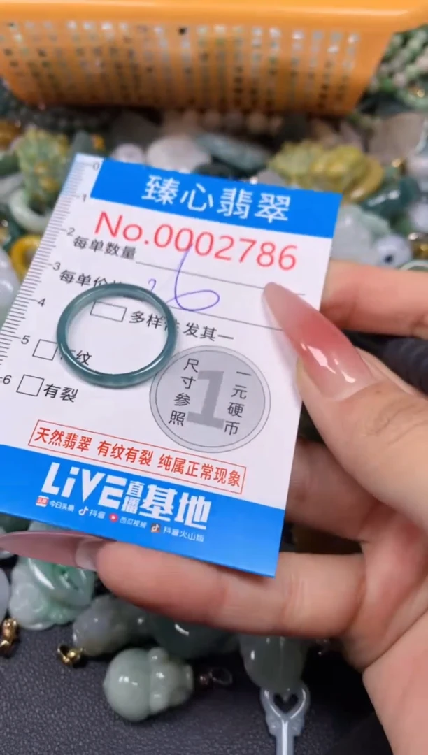 【闪购商品】翡翠颈饰未镶嵌含绳0002786