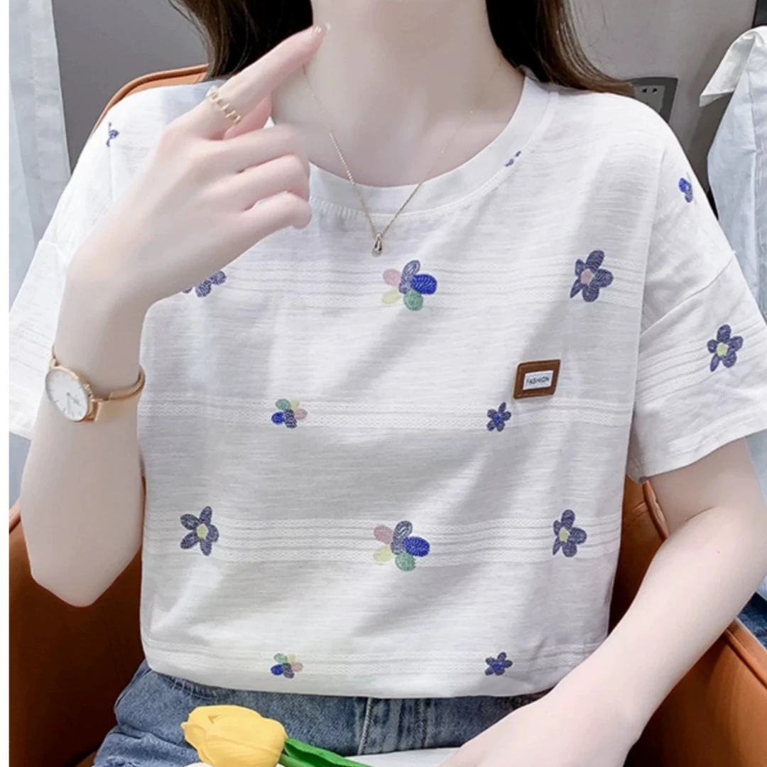 木禾家-（竹节棉）夏季必入亲肤透气竹节短袖