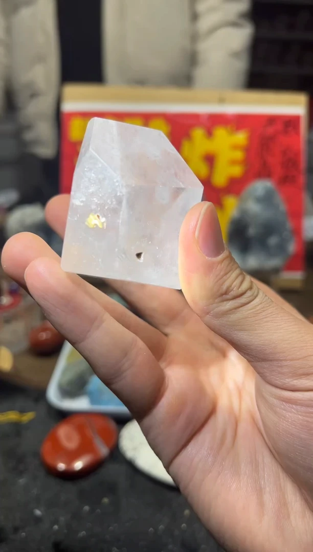 未镶嵌珠宝半成品水晶天然水晶默认微瑕18