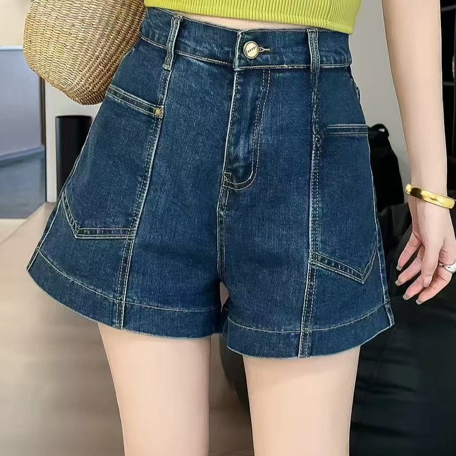 XIE4  休闲百搭显瘦牛仔短裤8201