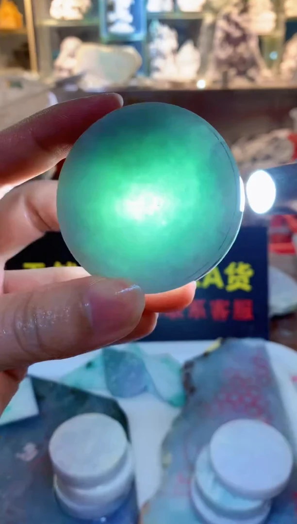 裸石翡翠0朗0翡翠珠宝941随机