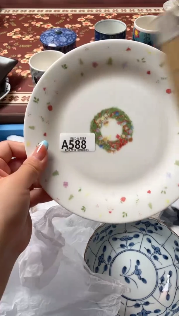 瓷片小*米瓷器瓷器A588