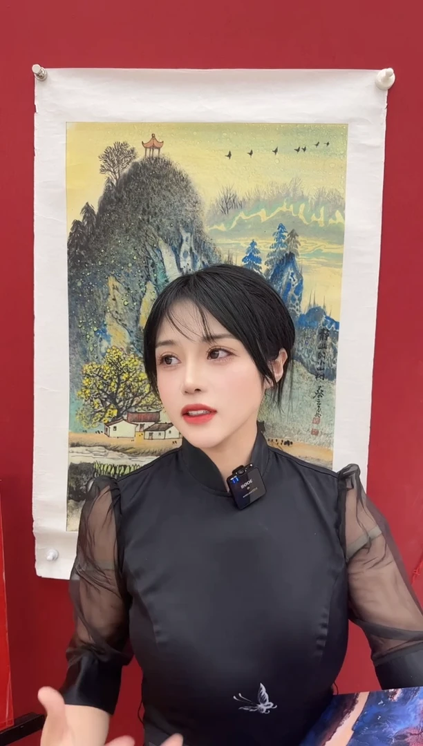 国画蔡云飞老师画作