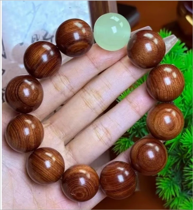 2.0 花梨+夜光手串【557】无礼盒