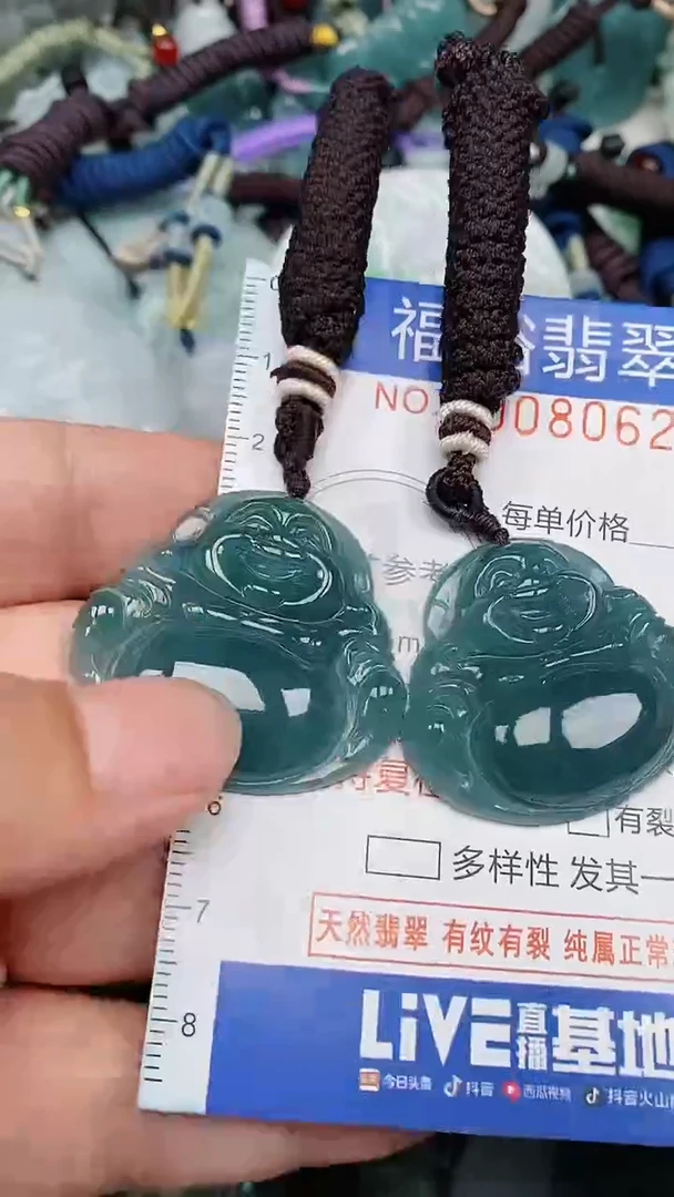 翡翠未镶嵌颈饰...0008062