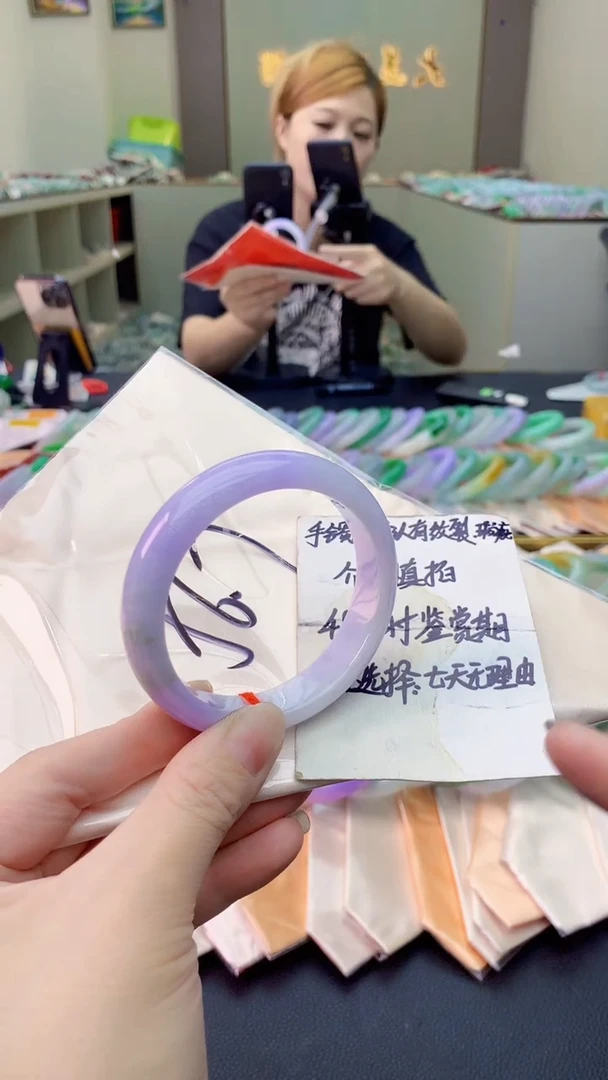 翡翠手镯未镶嵌0918995652