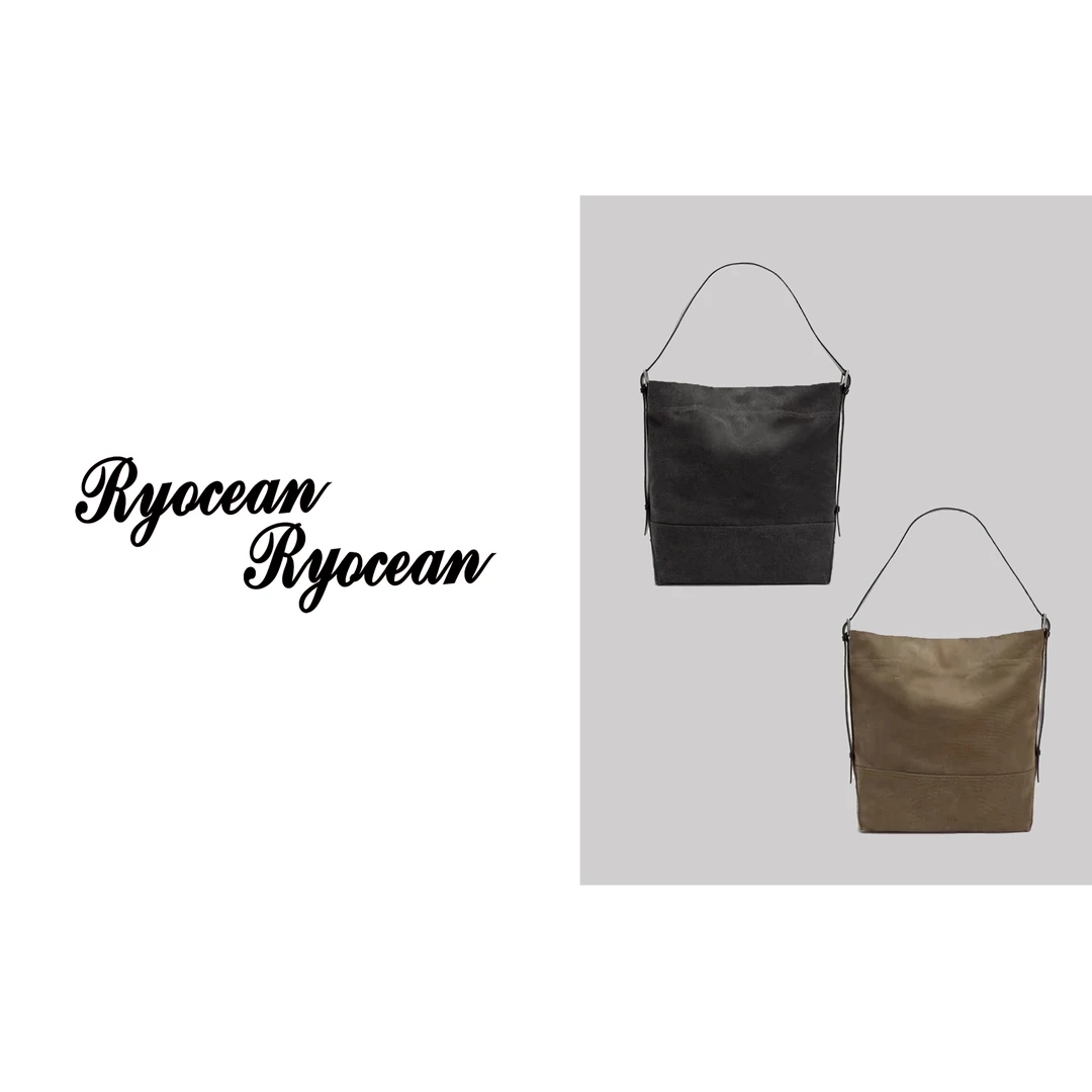 RYOCEAN  单肩百搭休闲风轻奢加厚帆布托特包 （不含挂件）