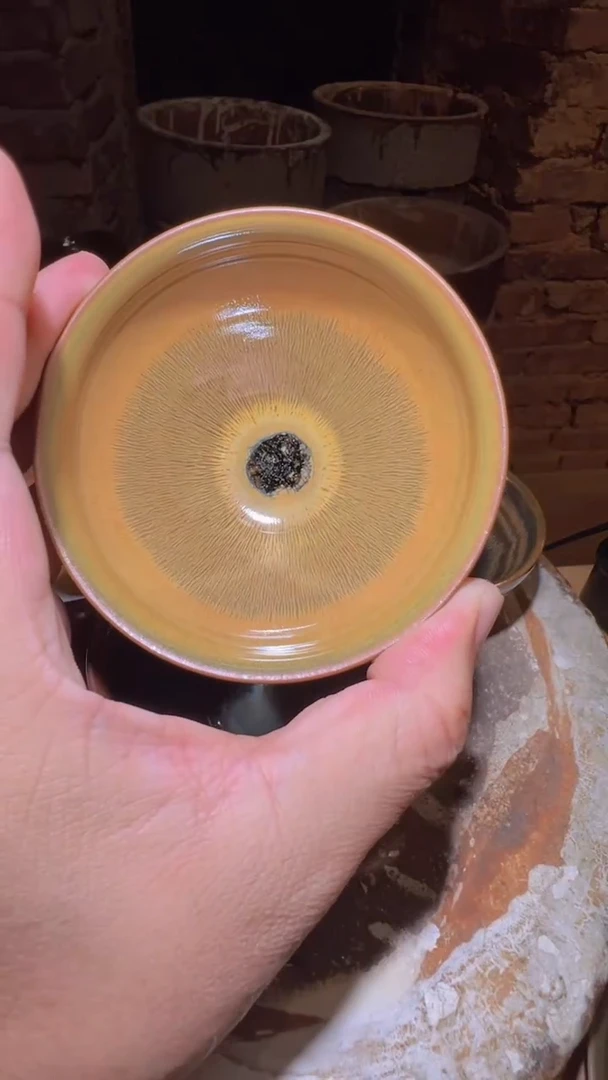 茶盏浩*修光明建盏主人杯