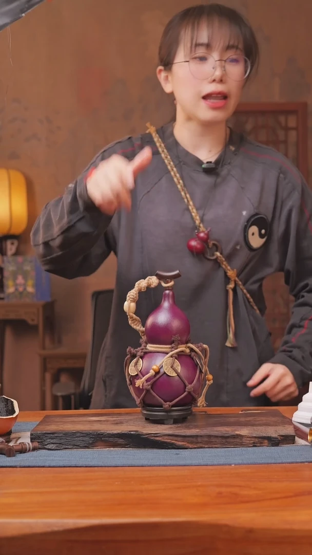 1933号链接精品大漆葫芦现货现发[一物一拍]