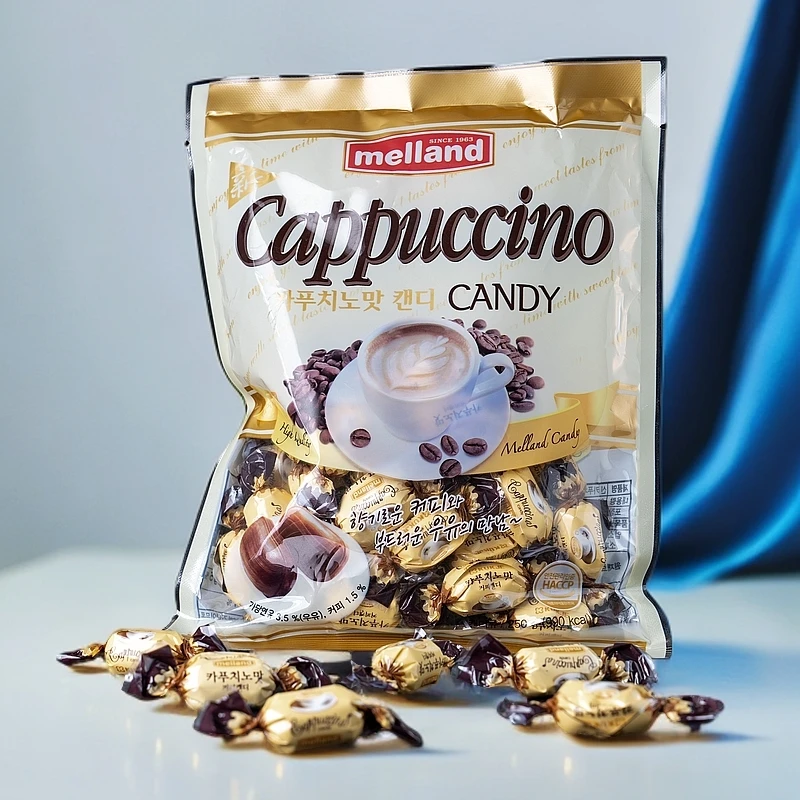 国际卡布奇诺味糖，有浓郁的卡布奇诺咖啡风味，硬质糖果，微苦口感。