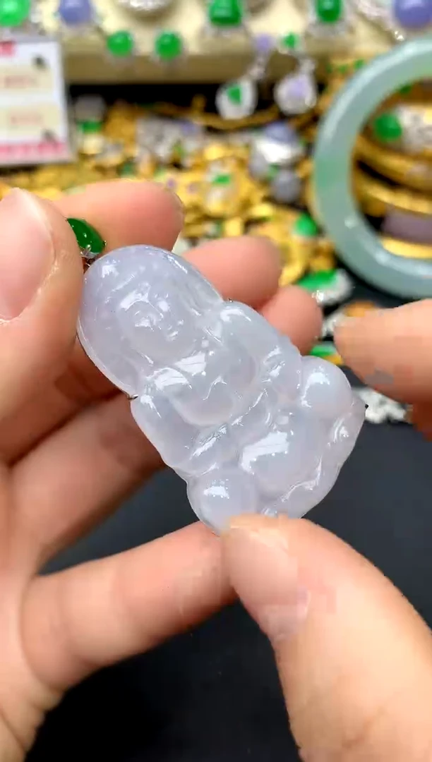 颈饰18K金镶嵌翡翠29 -中国好珍宝