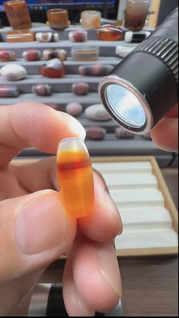 未镶嵌颈饰玛瑙/玉髓玛瑙10*22