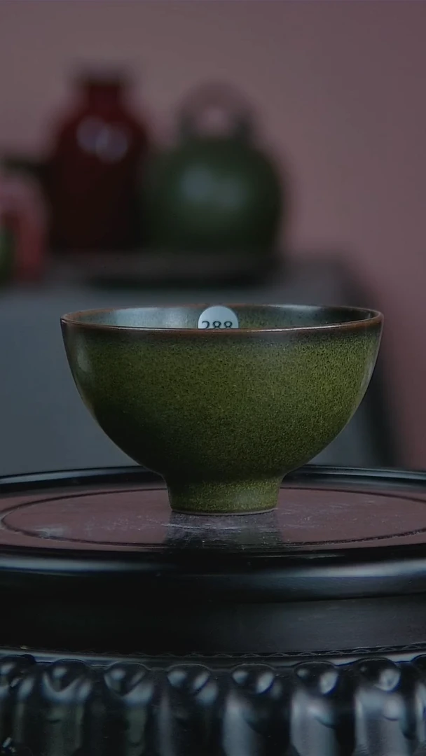 景韵堂仿清茶叶末釉