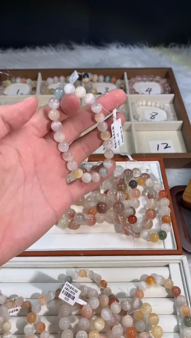 未镶嵌手串水晶11号链接 卡8咪+