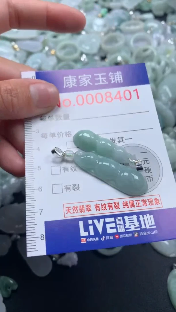 颈饰未镶嵌翡翠8401