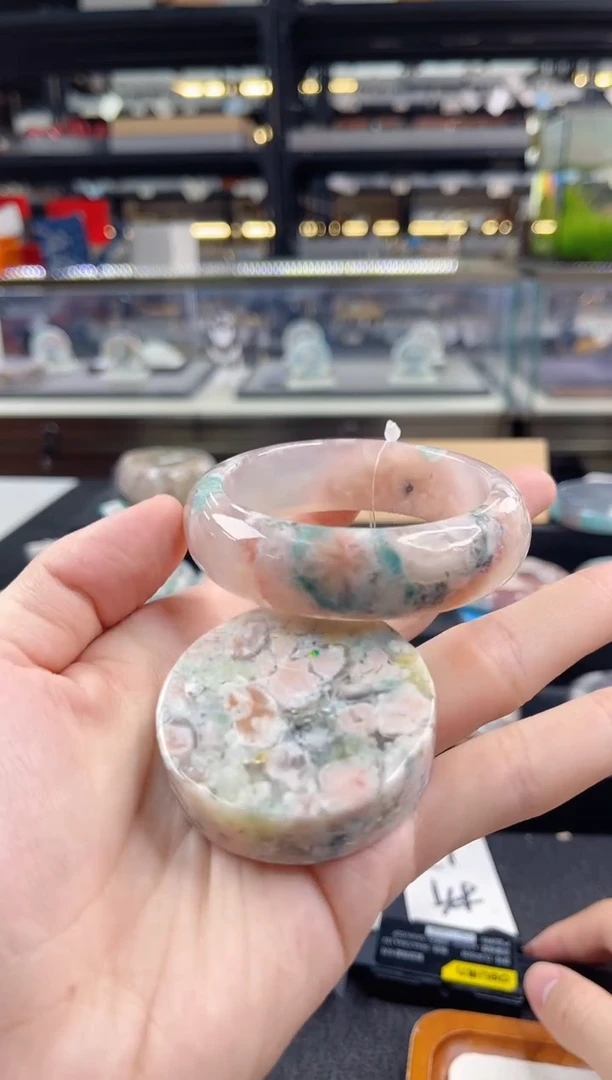 未镶嵌手镯石英质玉58圈口（赠品镯心）S987248