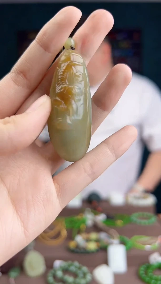 和田玉未镶嵌颈饰 多样性发货 拍一单发一个