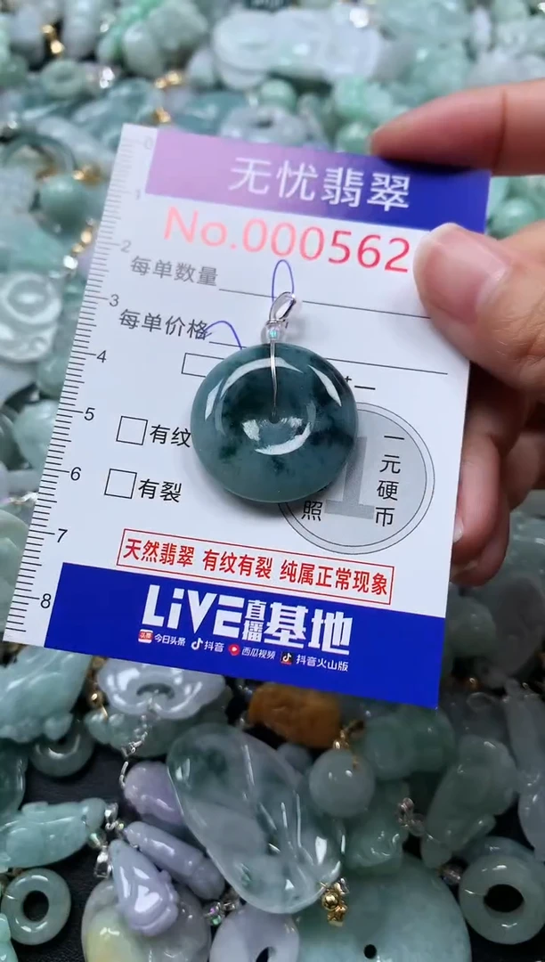 颈饰未镶嵌翡翠5625