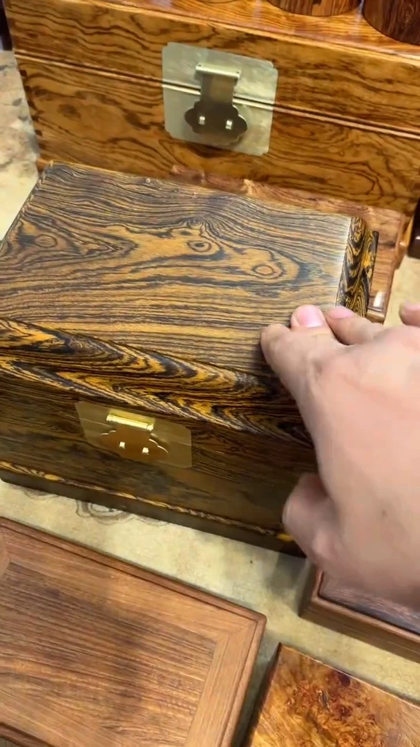 【闪购商品】木官印箱官印箱收纳箱