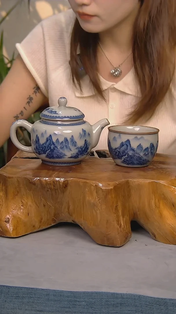 简装家用款2件套 陶瓷家用茶具系列