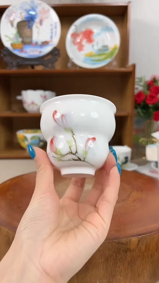 摆件景德镇手工手绘陶瓷餐具