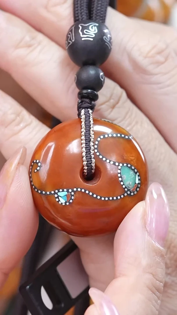 蜜蜡颈饰未镶嵌1108天然蜜蜡珠宝奇石云端妖孽全部保真