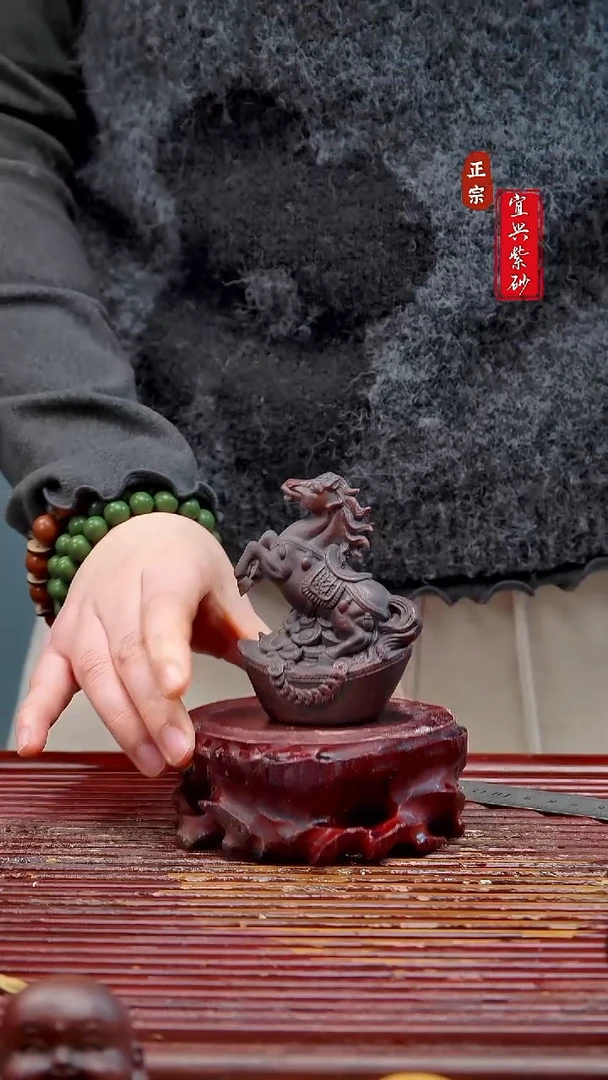 紫砂茶宠宜兴紫砂茶宠摆件