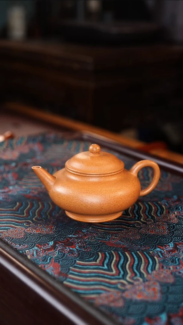 茶壶紫砂景州水平 老宕口黄金段