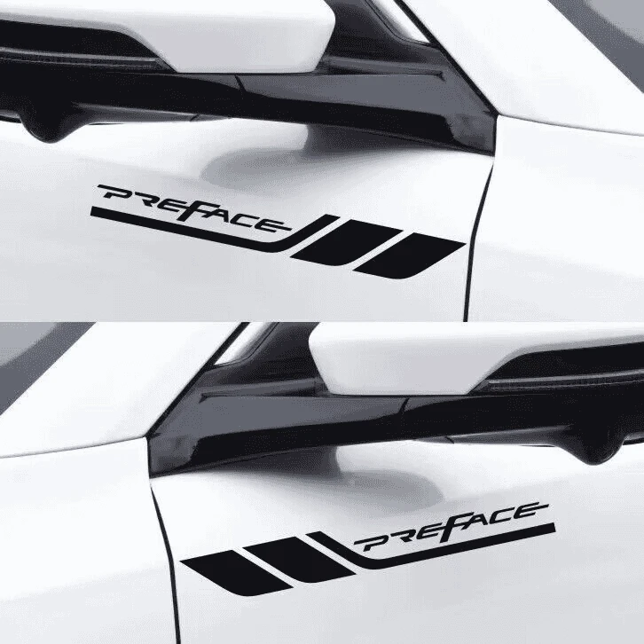 新款汽车车身装饰儿时贴纸车身个感车贴改装划痕遮挡车贴车拉花