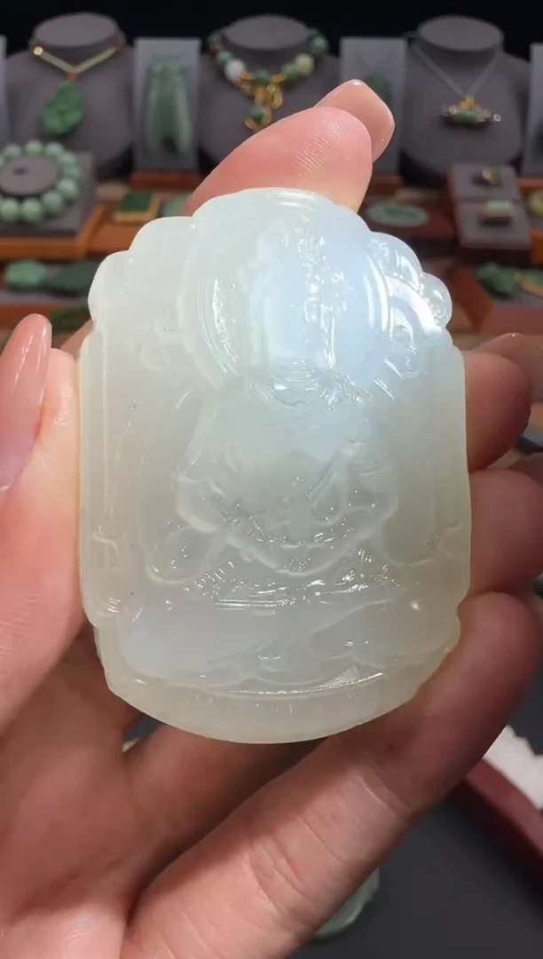 颈饰未镶嵌和田玉1