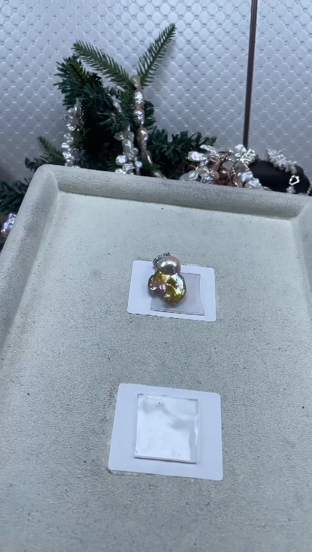 淡水珍珠未镶嵌吊坠(不含链)【纯恬珍珠】