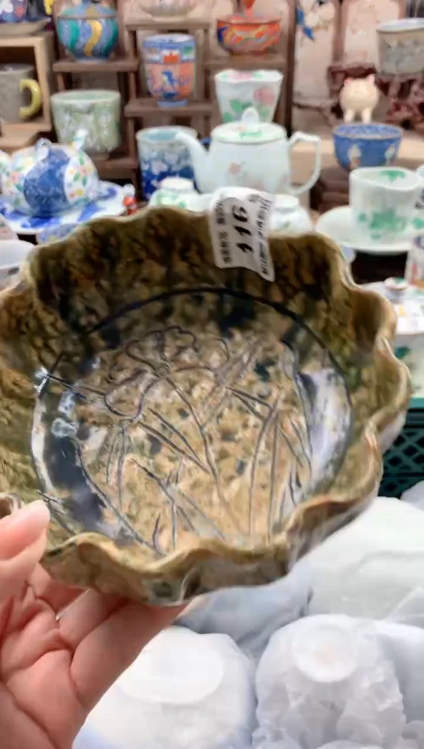 瓷片4***?116号九姑娘工艺品瓷器