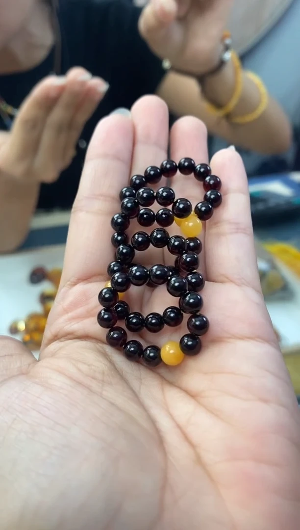 未镶嵌琥珀裸石天然琥珀蜜蜡戒圈多样性发一