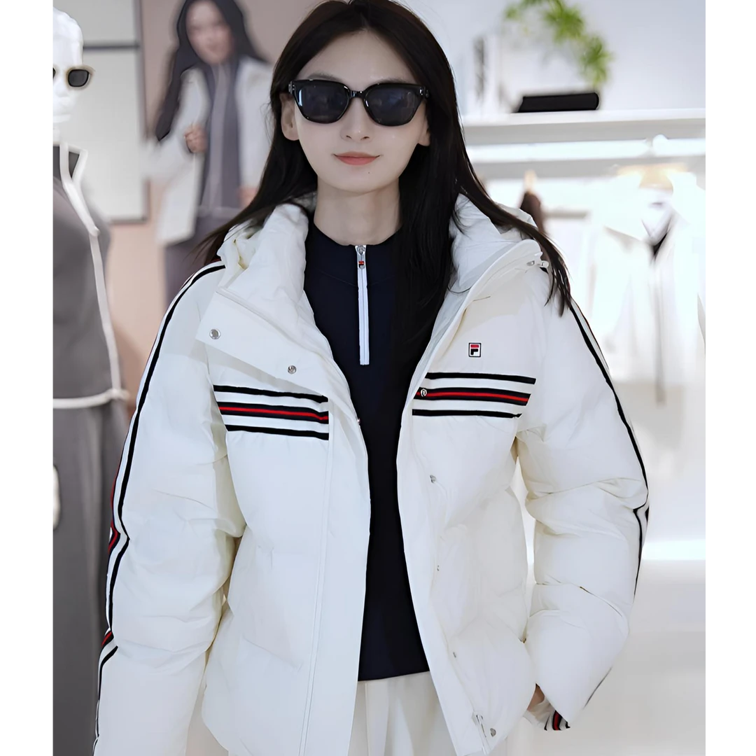 Fila/斐乐【双11同价】冬季新款经典保暖防水防风羽绒服F11W548903F