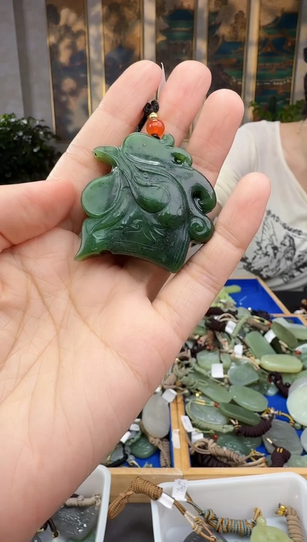 未镶嵌和田玉挂件金**a拍一发一