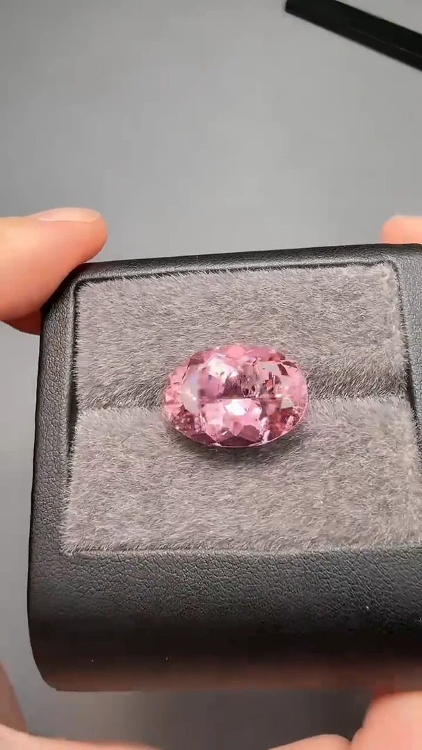 【闪购商品】碧玺粉椭圆未镶嵌14ct-A009-1p