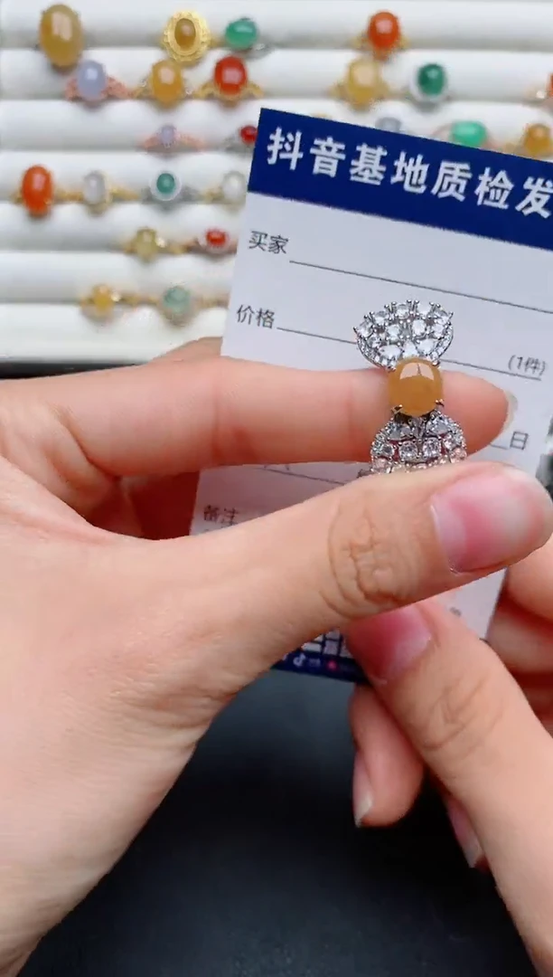 【闪购商品】翡翠戒指银S925镶嵌......