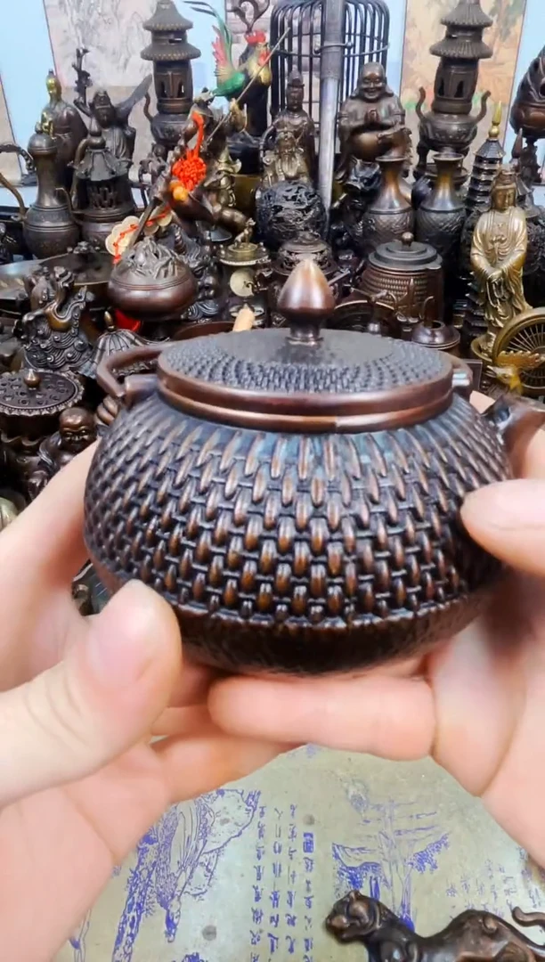 精铜工匠  独具韵味