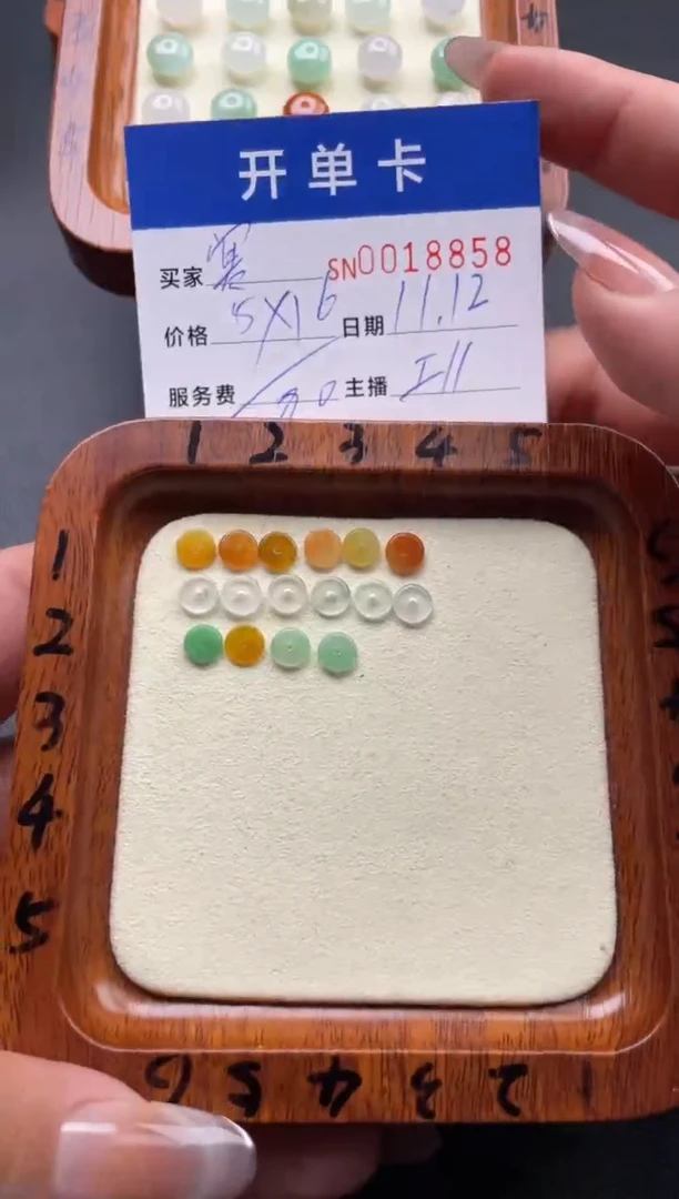 颈饰未镶嵌翡翠寒***️00018858