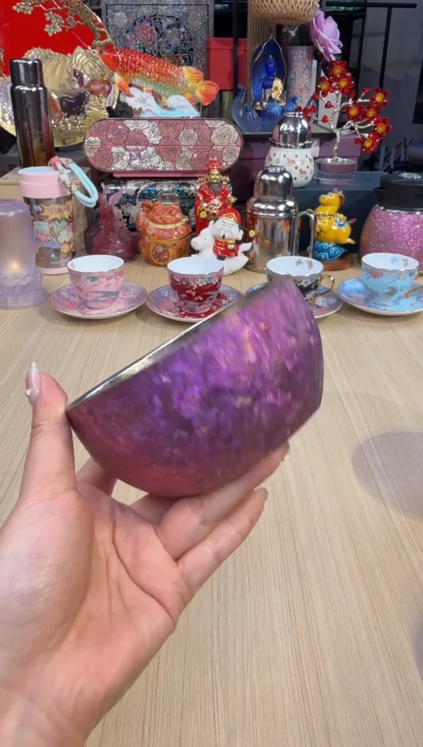 134匠心达小号钛碗-紫色